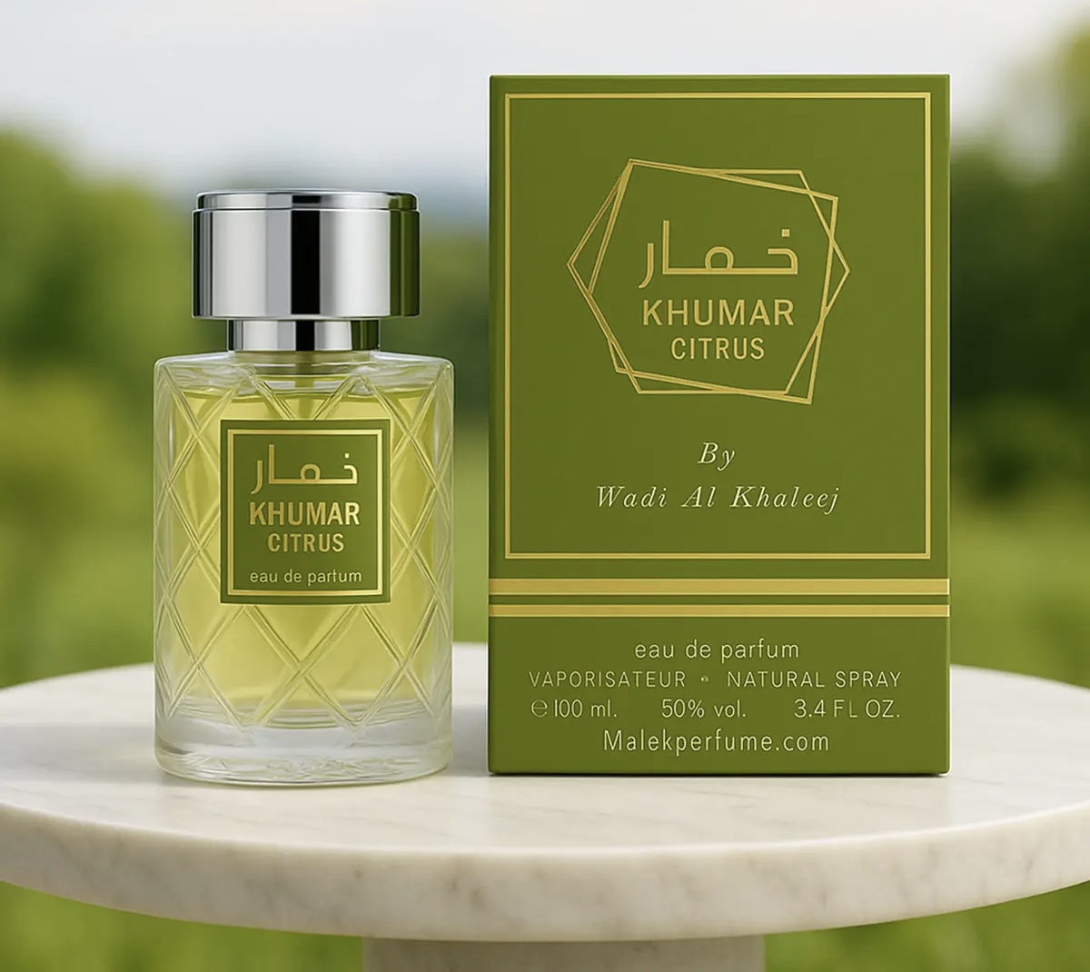 ادکلن وادی الخلیج خمار سیتروس مردانه حجم 100 میلی لیتر