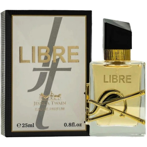 عطر ادوپرفیوم زنانه جسیکا تواین مدل لیبره حجم ۲۵ میلیلیتر با رایحه شیرین و گرم