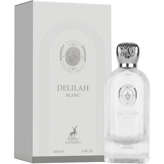 عطر ادوپرفیوم زنانه الحمبرا دلیله بلانک ۱۰۰ میل رایحه مارلی والایا