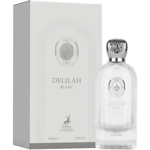 عطر ادوپرفیوم زنانه الحمبرا دلیله بلانک ۱۰۰ میل رایحه مارلی والایا
