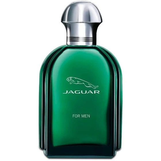 ادکلن مردانه فرانسوی جگوار سبز Jaguar for Men با رایحه تند و شیرین 100 میل