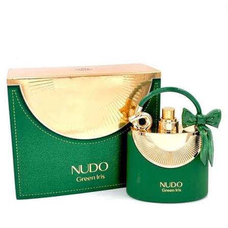 عطر و ادکلن زنانه نودو سبز100 میل Nudo Green Iris Fragrance World for women