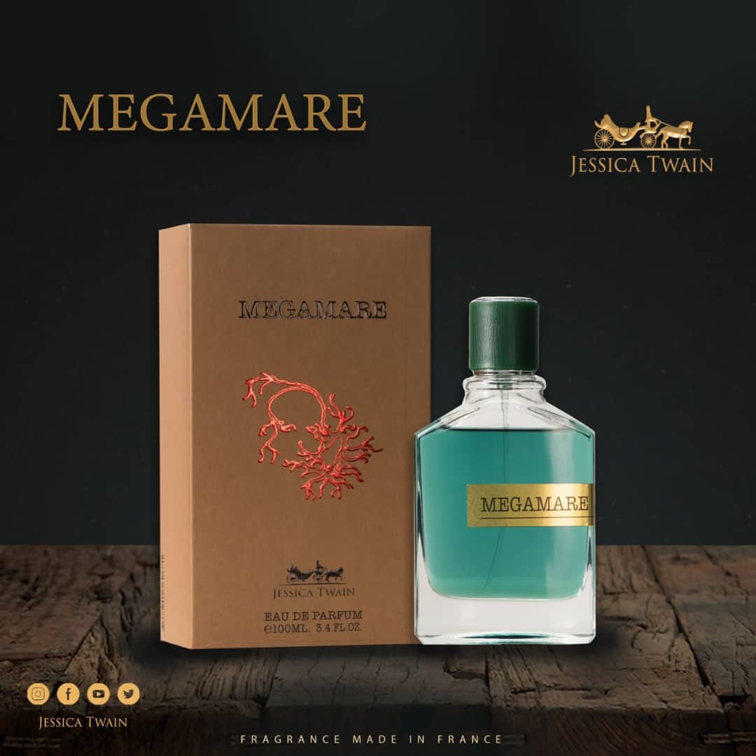 عطر ادوپرفیوم زنانه جسیکا تواین مدل مگاماره حجم ۱۰۰ میل خنک