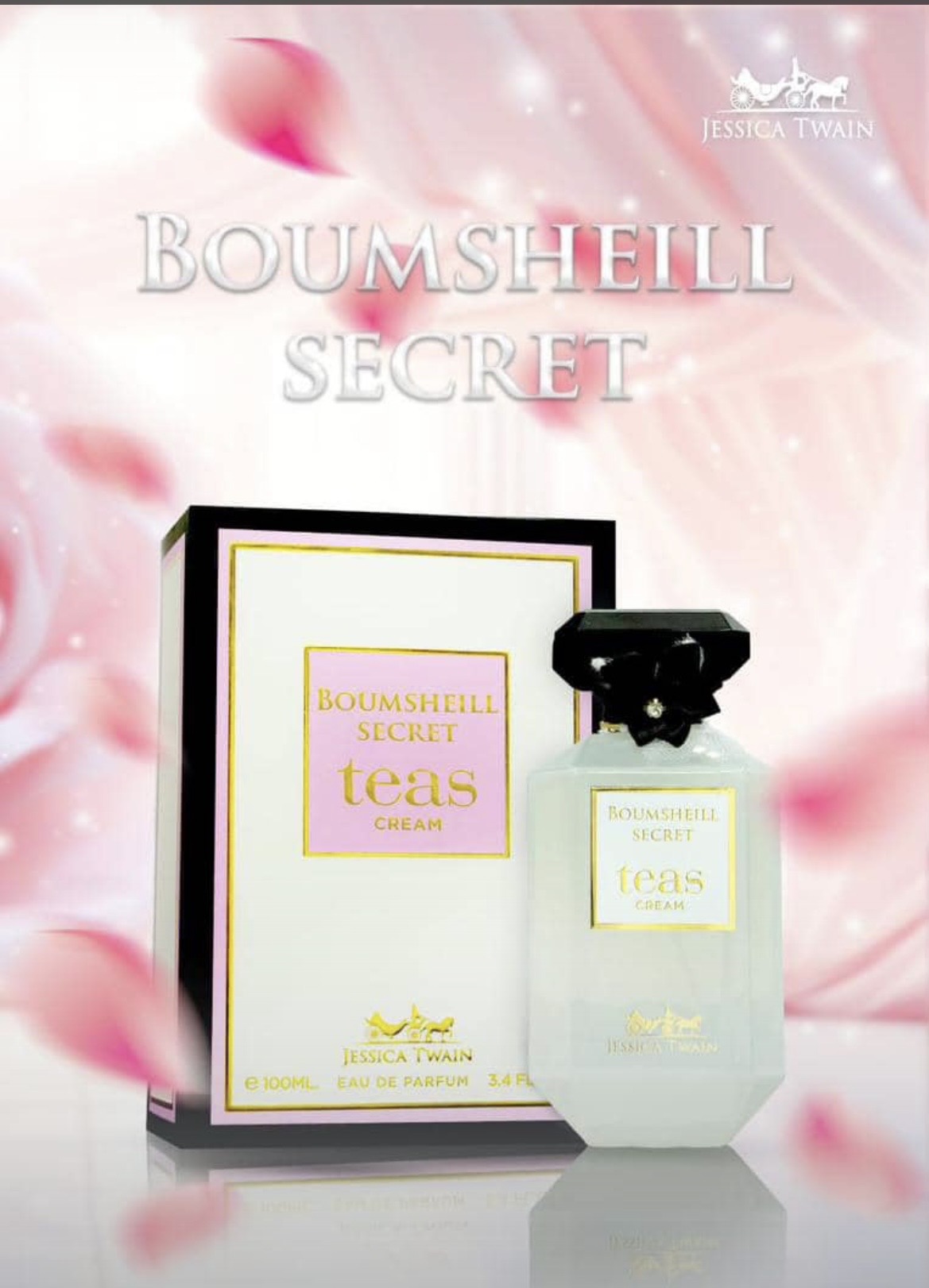 عطر ادوپرفیوم زنانه جسیکا تواین تیس کرم کلود حجم ۱۰۰ میل رایحه شیرین و گرم