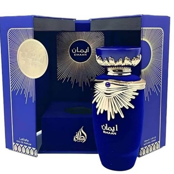ادوپرفیوم ایمان لطافه Lattafa مدل EMAAN حجم 100 میلی لیتر