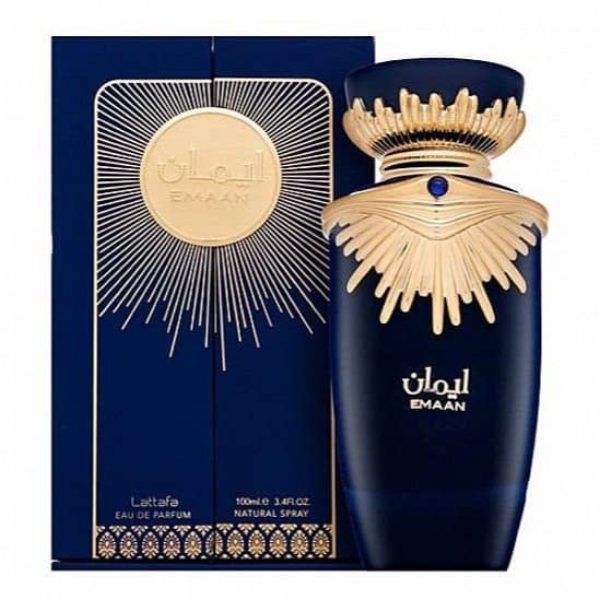 ادوپرفیوم ایمان لطافه Lattafa مدل EMAAN حجم 100 میلی لیتر