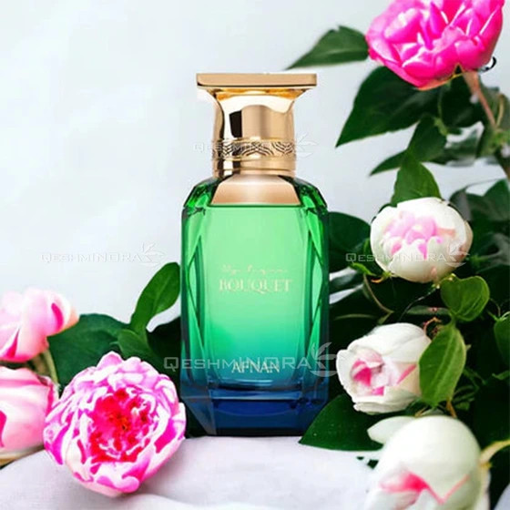 عطر ادوپرفیوم زنانه میستیک بوکت افنان حجم ۸۰ میلی لیتر خنک شیرین
