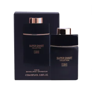ادکلن مردانه بولگاری من این بلک سوپر اسمارت کد 184 حجم 25 میل | Super Smart Bvlgari Man in Black