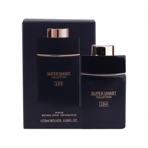 ادکلن مردانه بولگاری من این بلک سوپر اسمارت کد 184 حجم 25 میل | Super Smart Bvlgari Man in Black