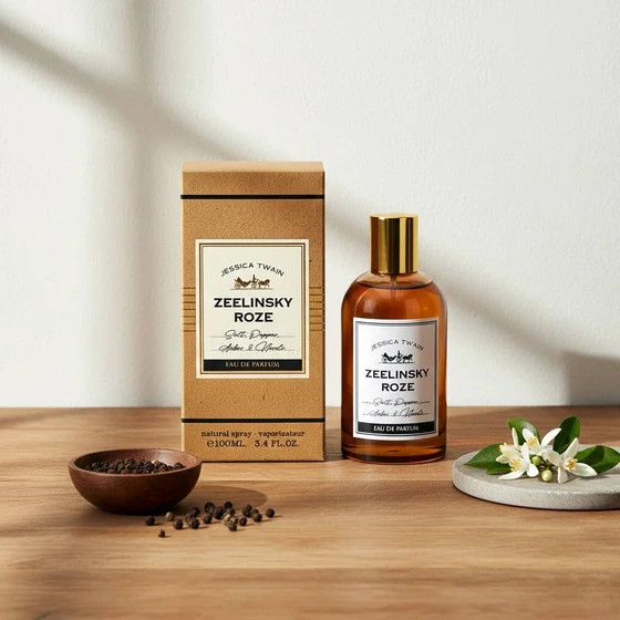 عطر ادوپرفیوم زنانه مردانه زلینسکی رز جسیکا تواین حجم ۱۰۰ میل
