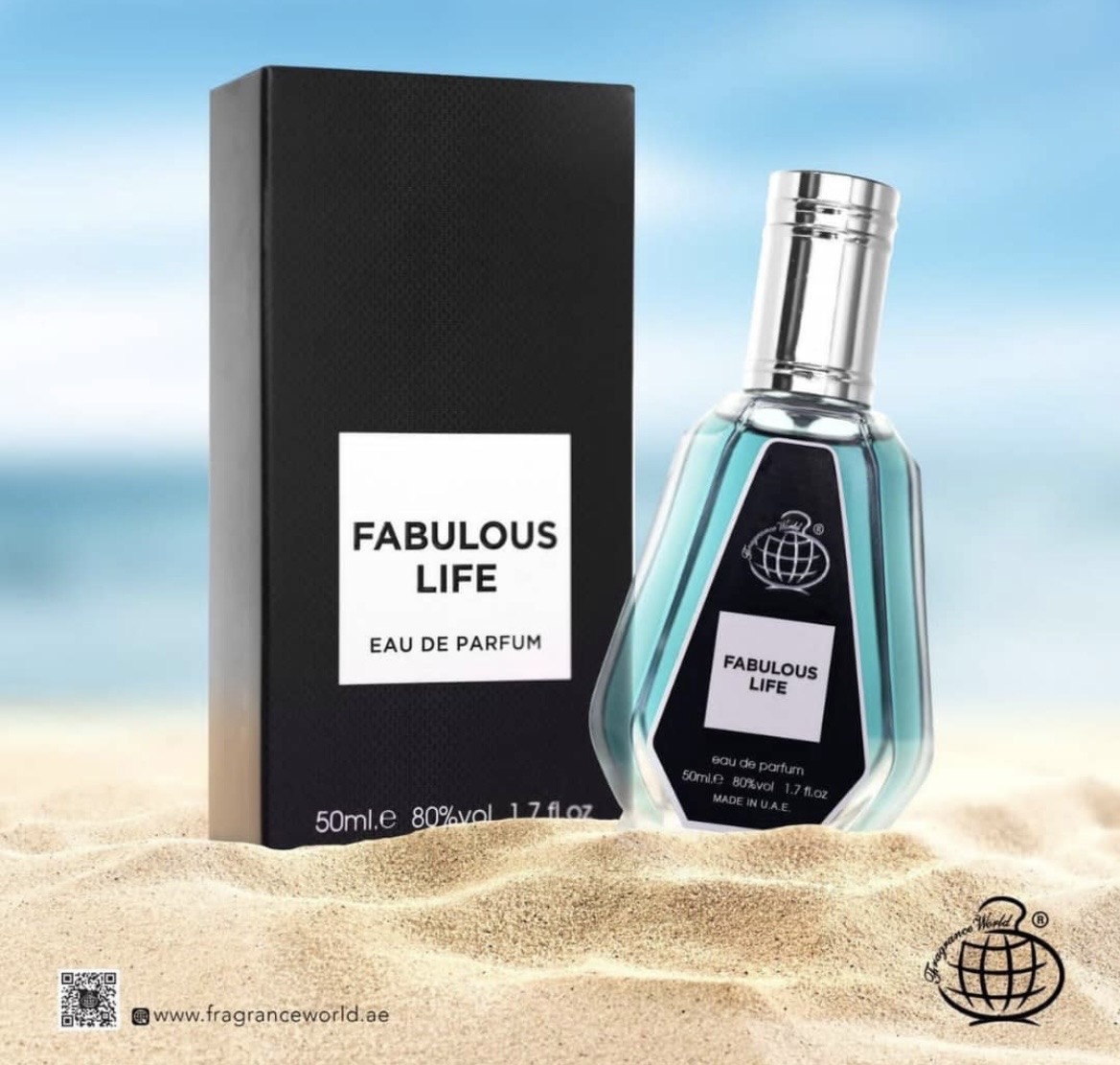 عطر ادکلن اسپرت تام فورد فا..کینگ فابولوس فراگرنس ورد فابولوس لایف (Fragrance world Tom Ford F..king Fabulous) 50 میل