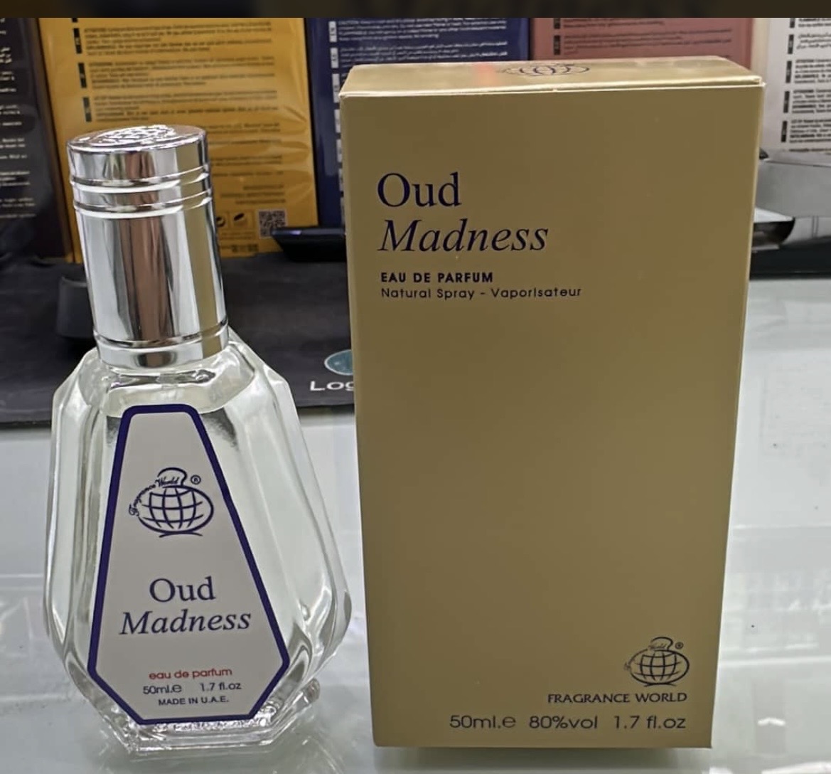 عطر ادکلن میسون کریویلی عود ماراکوجا فراگرنس ورد (Fragrance World Maison Crivelli Oud Maracujá) 50 میل Fragrance World Oud Madness 50m