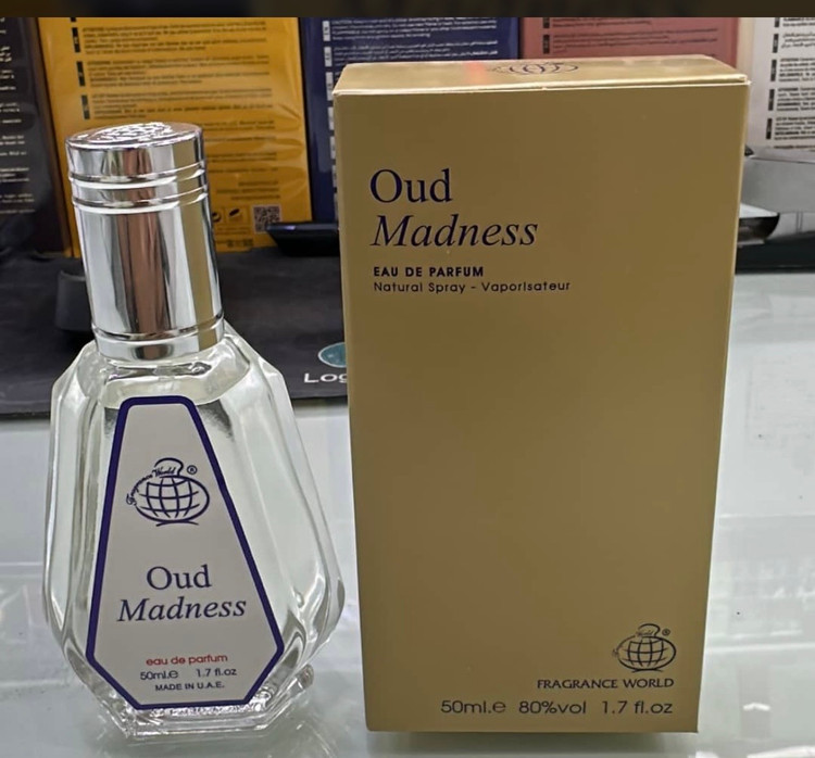عطر ادکلن میسون کریویلی عود ماراکوجا فراگرنس ورد (Fragrance World Maison Crivelli Oud Maracujá) 50 میل Fragrance World Oud Madness 50m