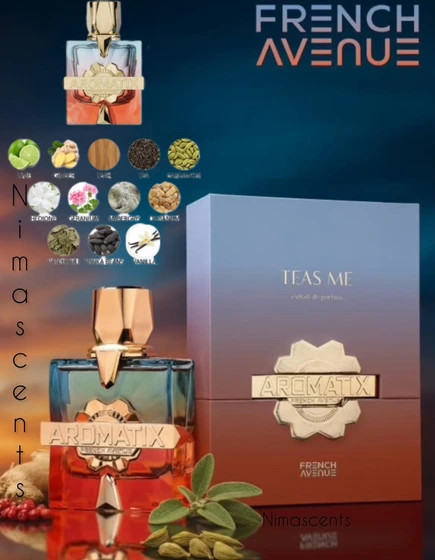 ادکلن تیز می Teas Me فرنچ اونیو 100 میل | رایحه چای و مرکبات